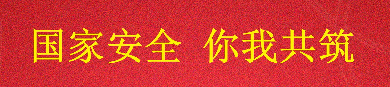 国家安全，你我共筑